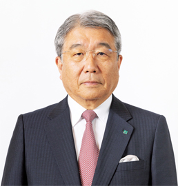 取締役頭取 大塚 岩男 写真