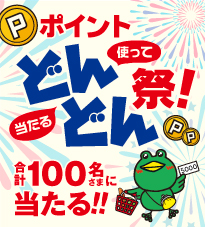 ☆ポイントどんどん祭り☆