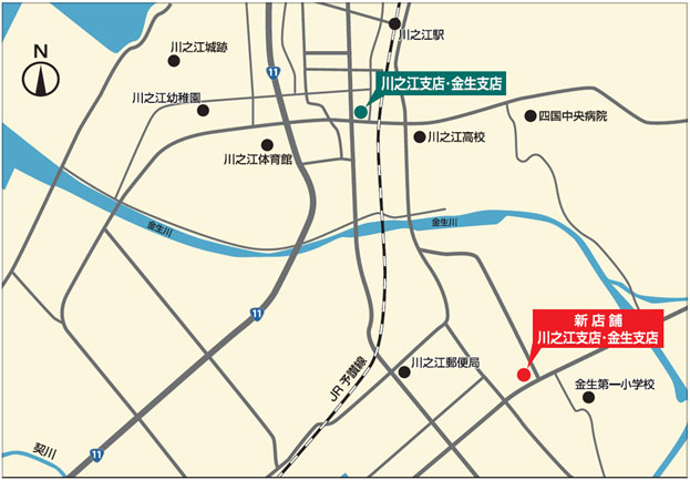新店舗地図:支店