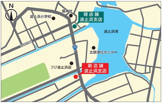 新店舗位置図