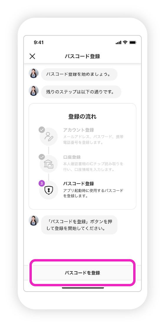 ビデオ通話でのお手続きの図