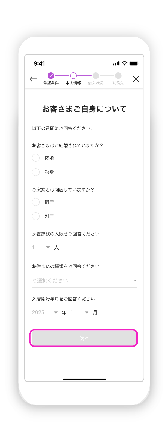 教育ローン申込の図