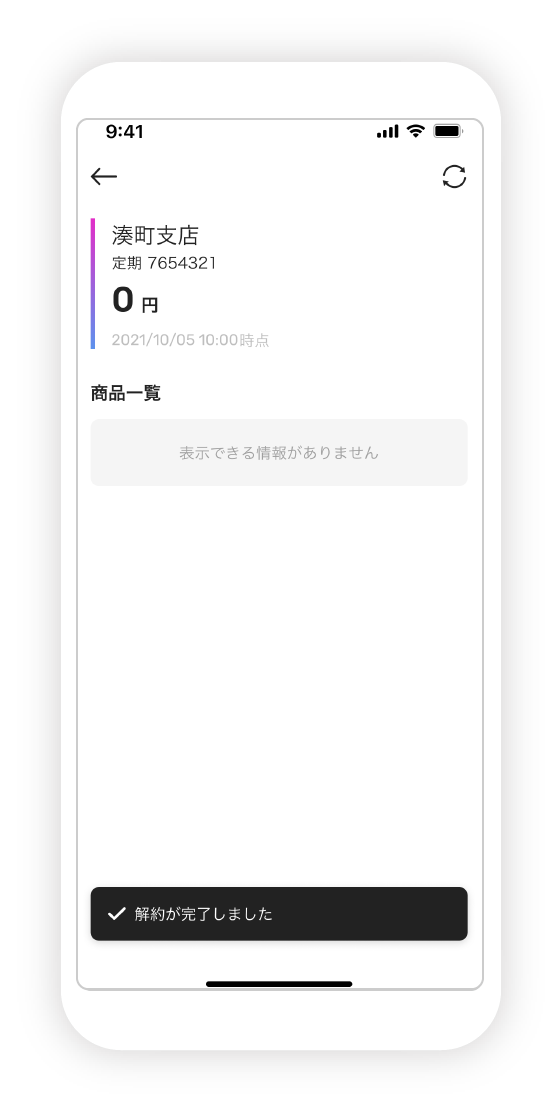 定期預金預入・解約 解約方法の図