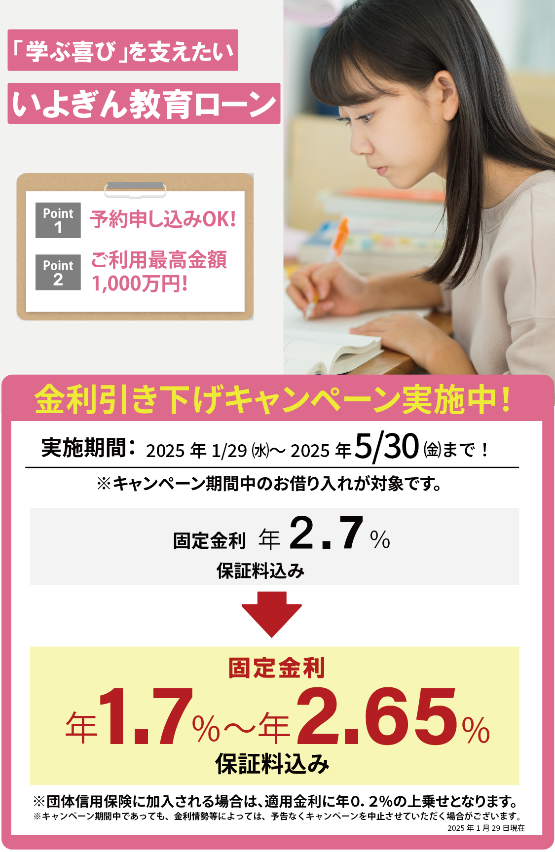 いよぎん教育ローン