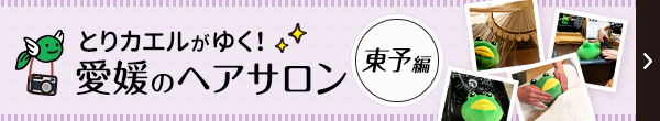 とりカエルがゆく！愛媛のヘアサロン 東予編