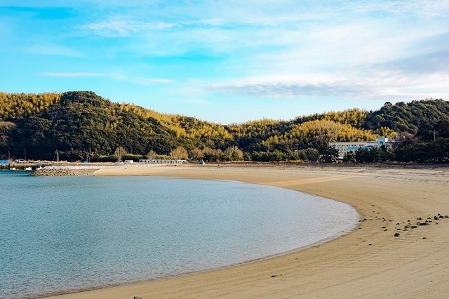 弓削日比海岸