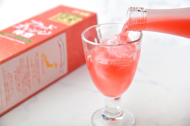 ブラッドオレンジ梅酒