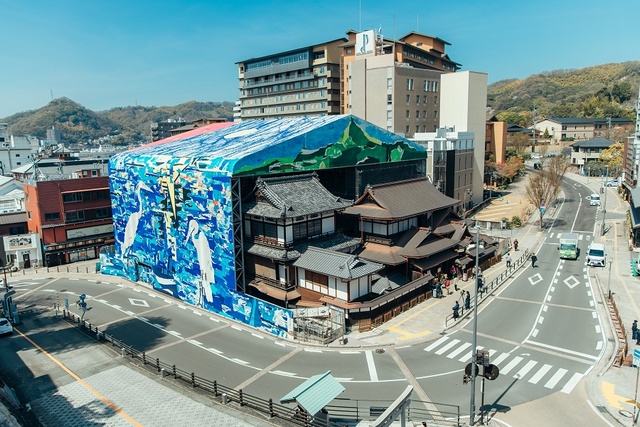 道後温泉 本館 (上から)