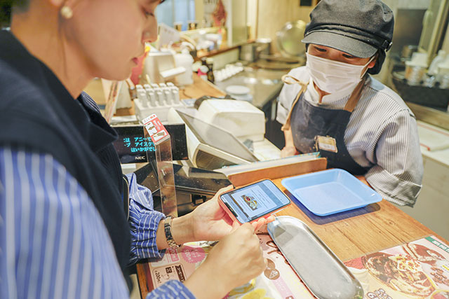実際に店舗でクーポンを使ってみましょう!