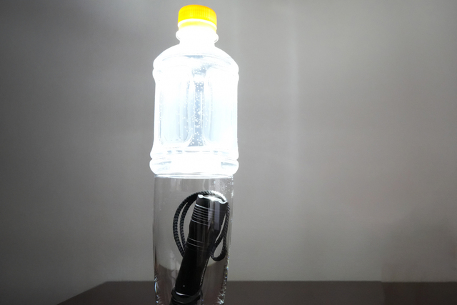 ペットボトルのランタン