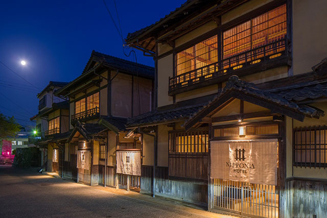 大洲のまち並み