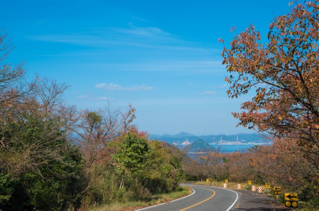 五色台スカイライン（香川県）