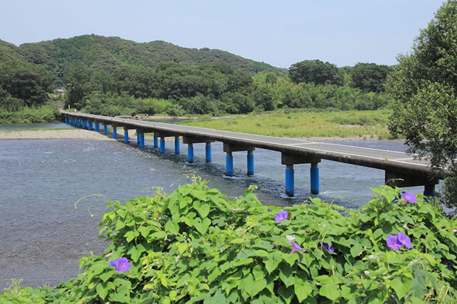 佐田沈下橋