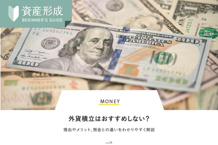 MONEY 外貨積立はおすすめしない？理由やメリット、預金との違いをわかりやすく解説